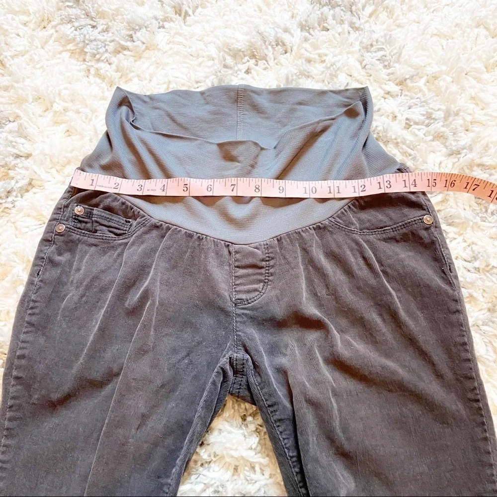 A Pea in the Pod | Gray Corduroy Skinny Pants Size XS
